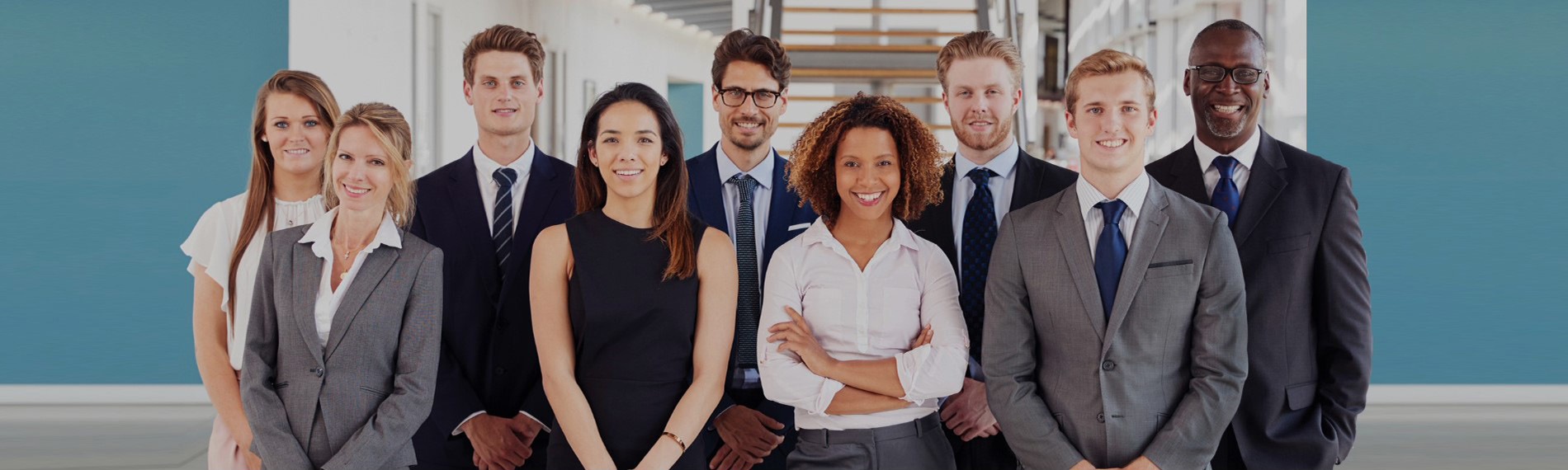 Portrait of Diverse Group of Employees